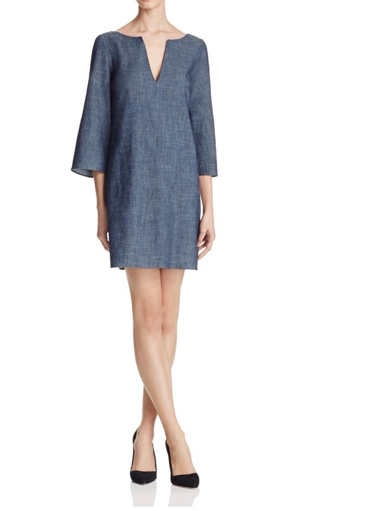 Alice + Olivia Dresses & Skirts - Alice + Olivia Chambray Lowell Shift Dress